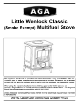 AGA Little Wenlock Classic Smoke Except Installation and User guide
