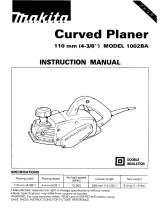 Makita 1002BA Owner's manual