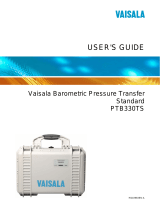 Vaisala PTB330TS User manual