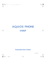 Sharp SH80F - Aquos Owner's manual