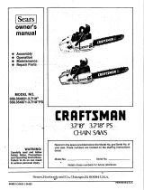 Craftsman 358.354831 Owner's manual