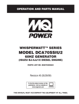 MULTIQUIP DCA70SSIU2 Specification