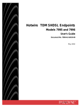 Paradyne Hotwire 7996 User manual