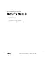 Dell J740 Personal Inkjet Printer Owner's manual