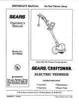Craftsman 257.798040 Owner's manual