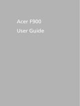 Acer F900 User guide
