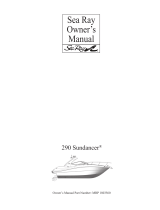 Sea Ray 2006 290 SUNDANCER  Owner's manual