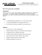 poly-planar ME-50 Owner's manual