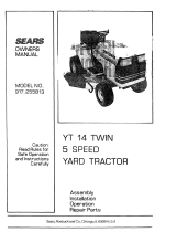 Craftsman 917255813 Owner's manual