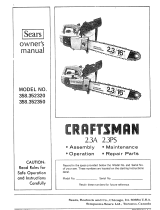 Craftsman 358.352350 Owner's manual