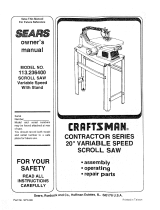 Craftsman 113.236400 Owner's manual