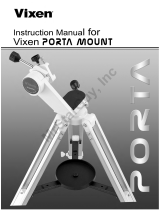 Vixen Porta Mount Manual