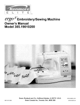 Kenmore 385 User manual