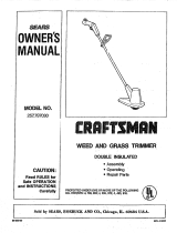 Craftsman 257797030 Owner's manual