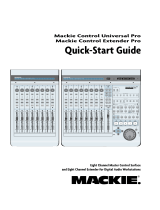 Mackie Control Universal Pro User manual
