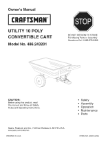 Craftsman 486243201 Owner's manual