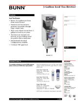 Bunn-O-Matic T3 Datasheet