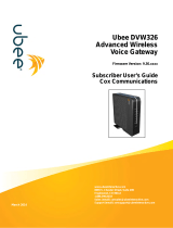 Ubee DVW326 User manual