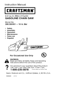 Craftsman 358350461 Owner's manual