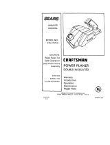 Craftsman 315173710 Owner's manual