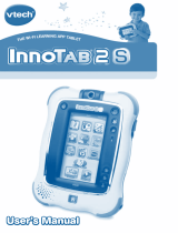 VTech InnoTab 2S Wi-Fi Learning App Tablet User manual
