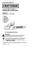 Craftsman 358360131 Owner's manual