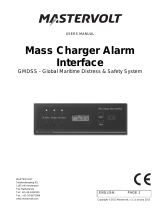 Mastervolt GMDSS remote panel User manual