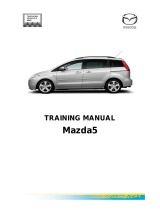 Mazda 5 (2005-2007 ) Training User manual