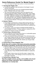 RKI Instruments Power II User manual