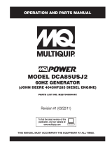 MQ Power DCA-85USJ User manual