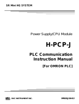 RKC INSTRUMENT SR Mini HG SYSTEM H-PCP-J User manual