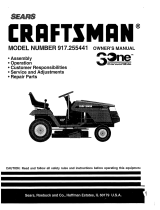 Craftsman 917.255441 Owner's manual