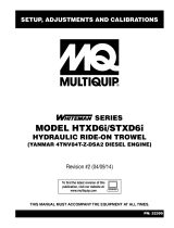 MQ Multiquip HTXD6i Operating instructions