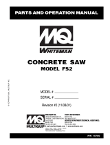 MQ Multiquip FS2 User manual