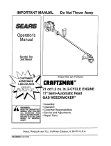 Craftsman 358798441 Owner's manual