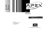 Apex Digital DRX-9000 Owner's manual