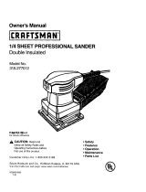 Craftsman 315277012 Owner's manual