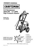 Craftsman 919.76902 User manual