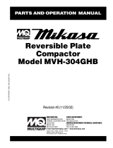 MQ Multiquip MVH-304GHB User manual