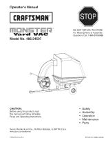 Craftsman 48624507 Owner's manual