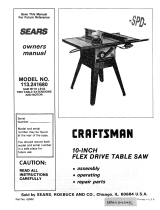 Craftsman 113.241680 Owner's manual