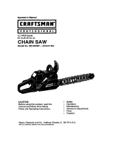 Craftsman 360352001 Owner's manual