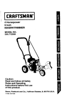 Craftsman 536.772300 Owner's manual