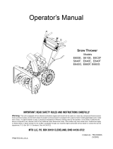 MTD E640F Owner's manual