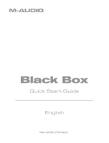 M-Audio Black Box Owner's manual