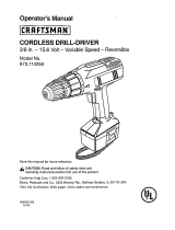 Craftsman 973.114250 Owner's manual