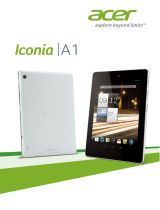 Acer Iconia A1 User manual