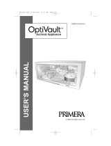 Primera Optivault - XRn Owner's manual