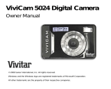 Vivitar VC5024 User manual