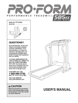 Weslo Cadence 1010 User manual